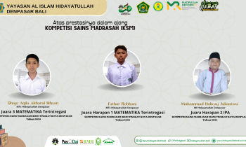 Santri Hidayatullah Denpasar Meraih Peringkat 5 Besar dalam Ajang Kompetisi Sains Madrasah Tingkat Kota Denpasar